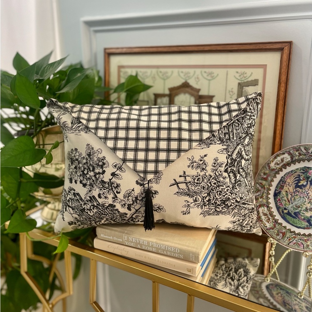 Toile Pillow